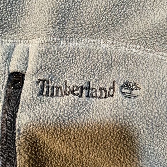 Timberland Gray Zip Up Sweater - Picture 2 of 7